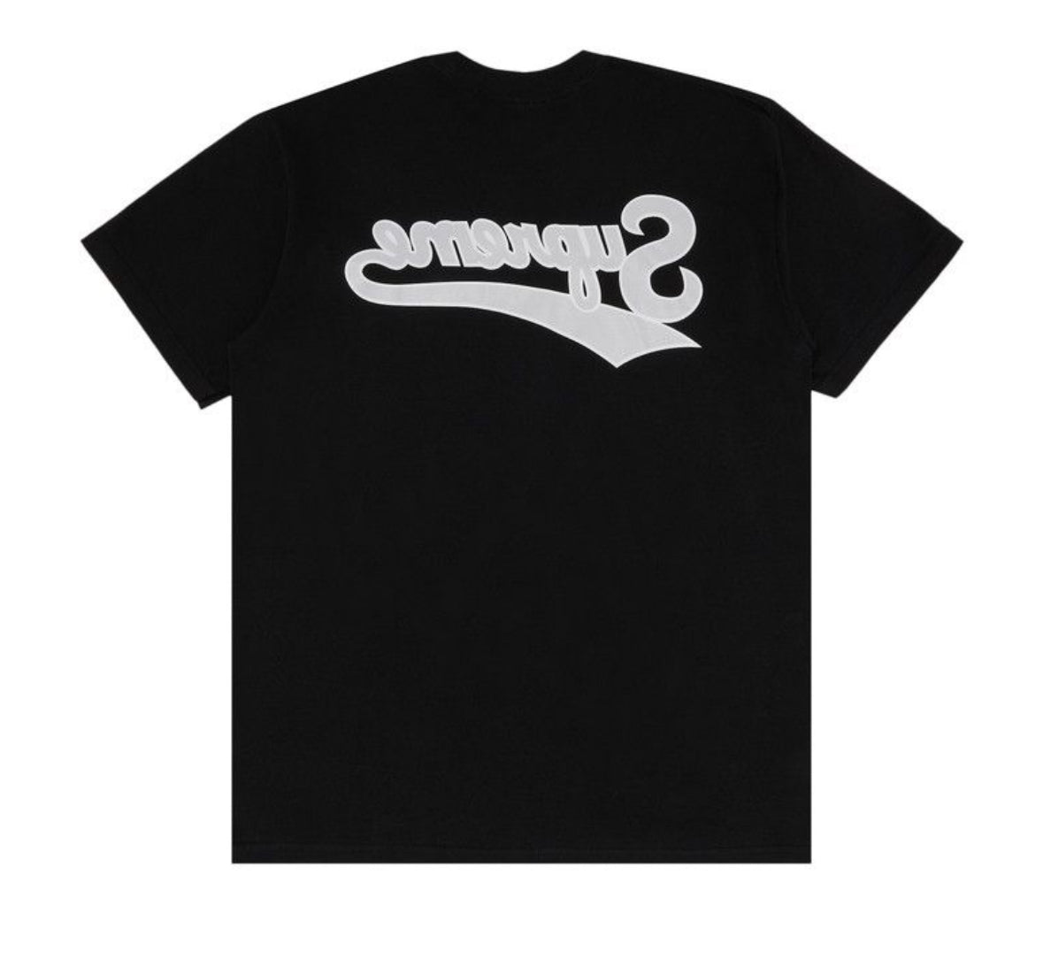 Supreme Backwards Tee Black