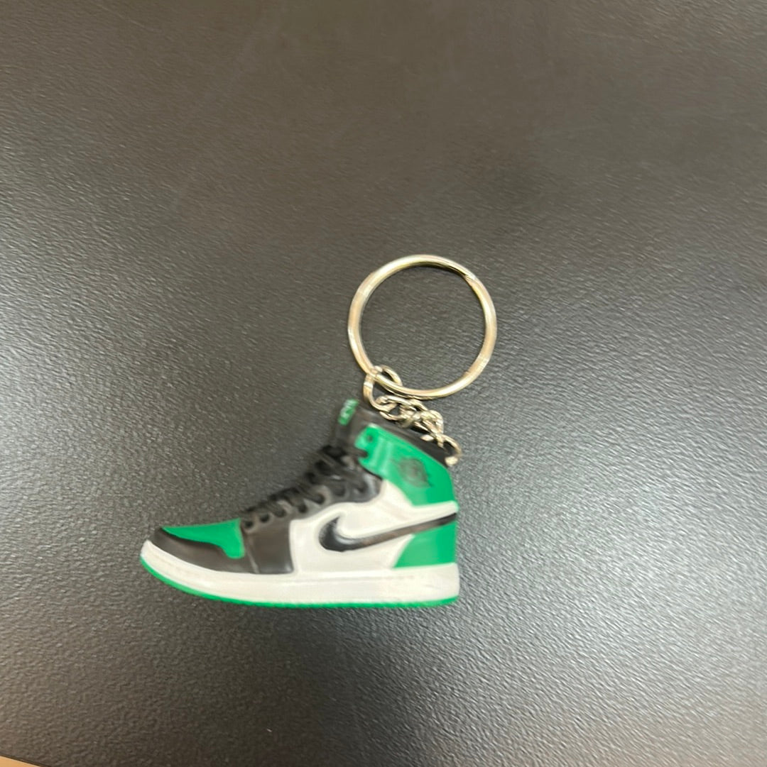 Green Jordan 1 Keychain