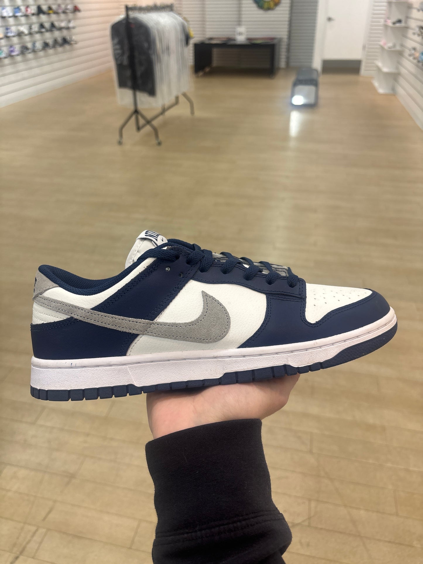 Nike Dunk Low Midnight Navy Smoke Grey (Used)
