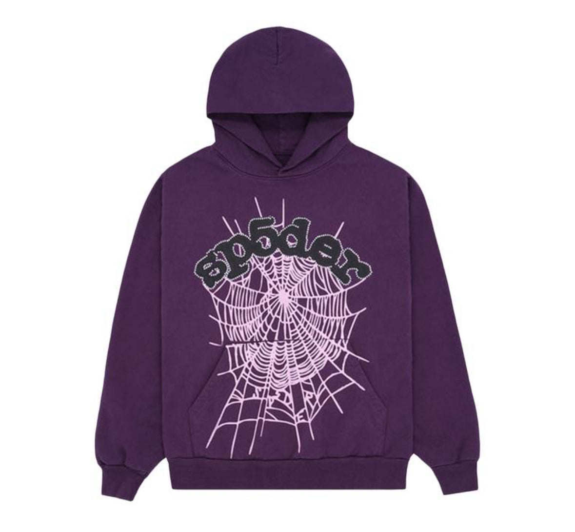 Sp5der Web Purple Hoodie