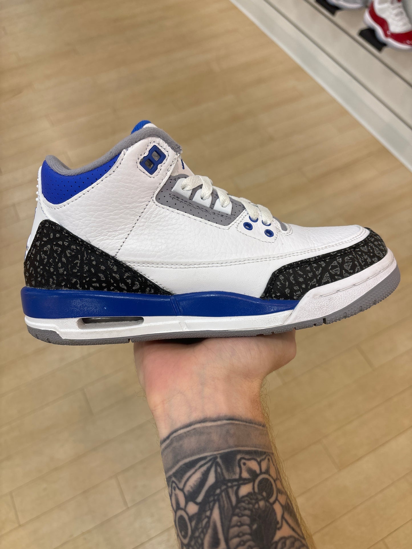 Jordan 3 Racer Blue GS (Used)