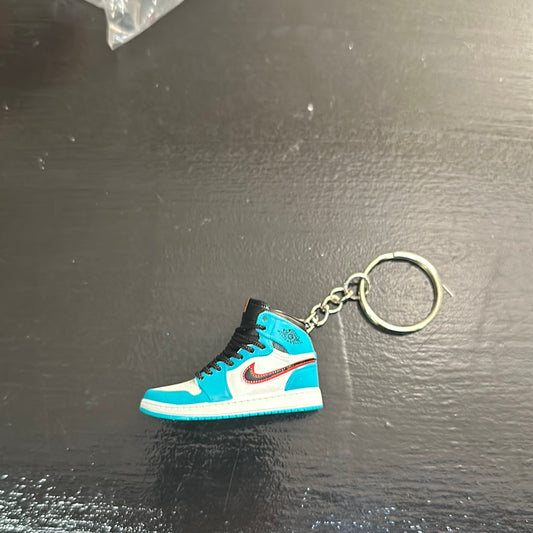 Jordan 1 High Turquoise Keychain