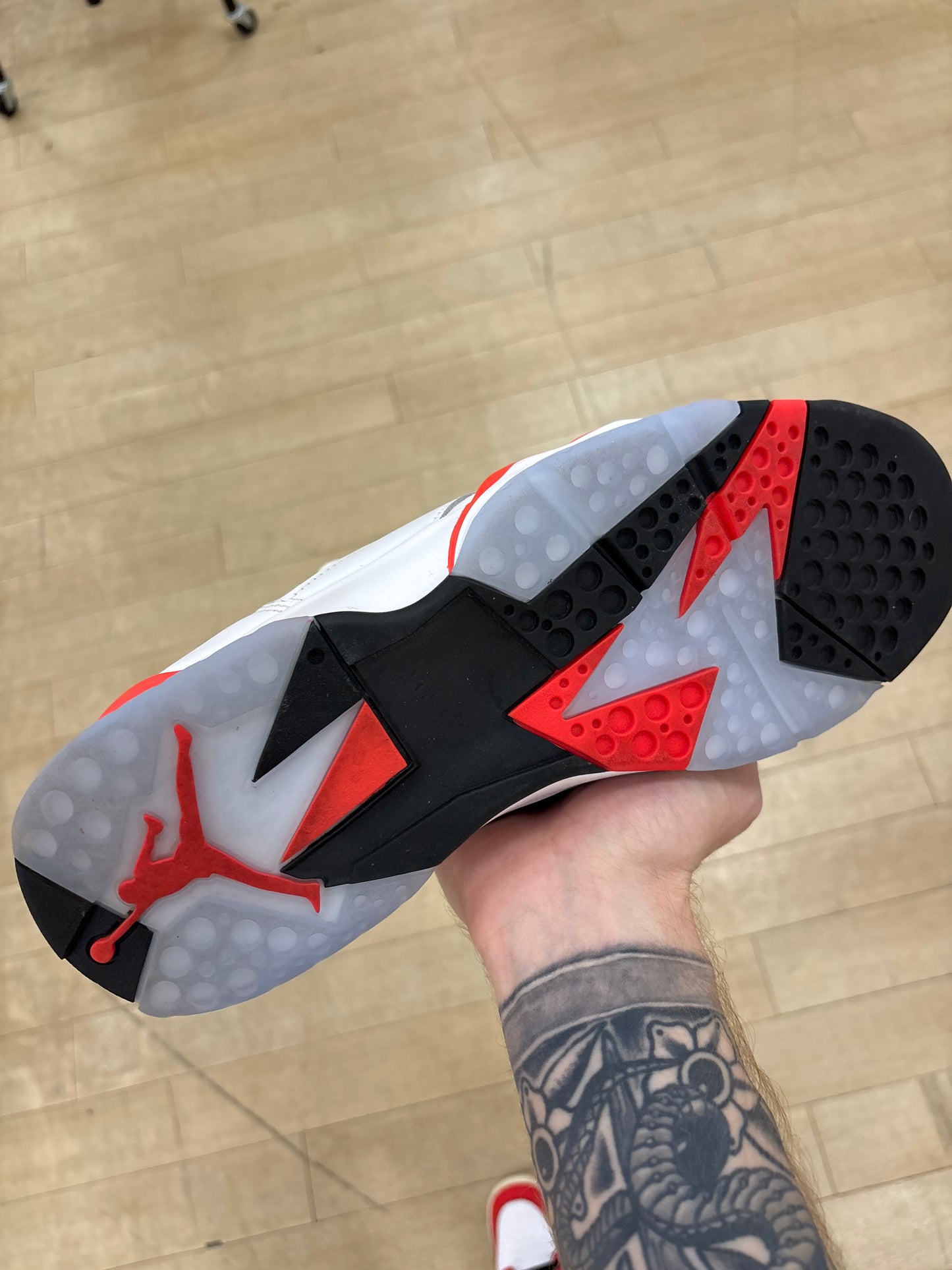 Jordan 7 White Infrared (Used)