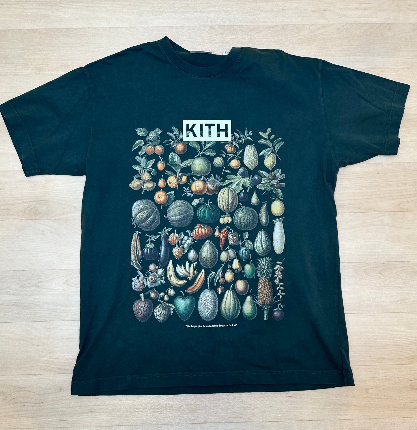 Kith Vegetables and Fruits Green Tee