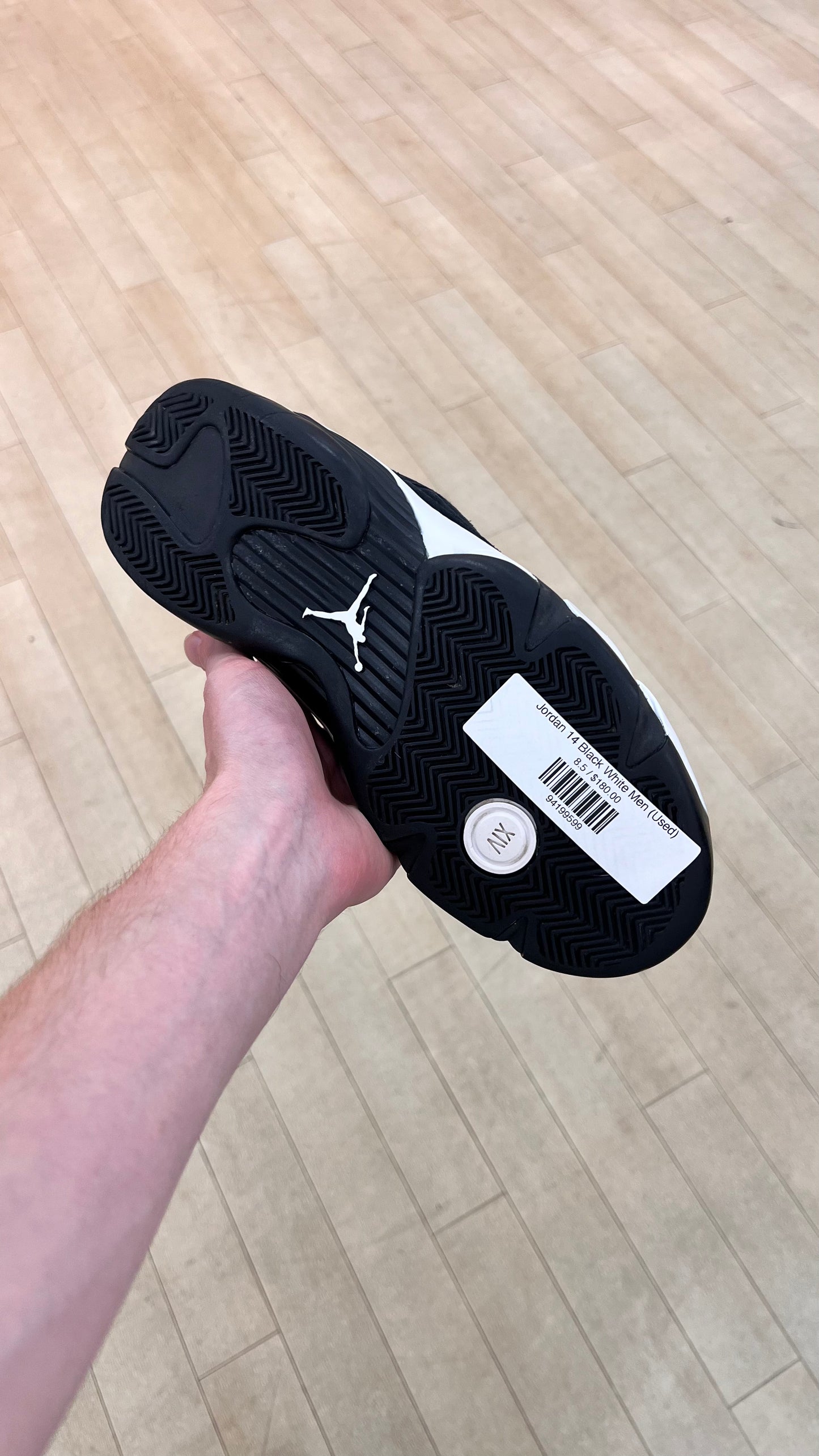 Jordan 14 Black White (Used)