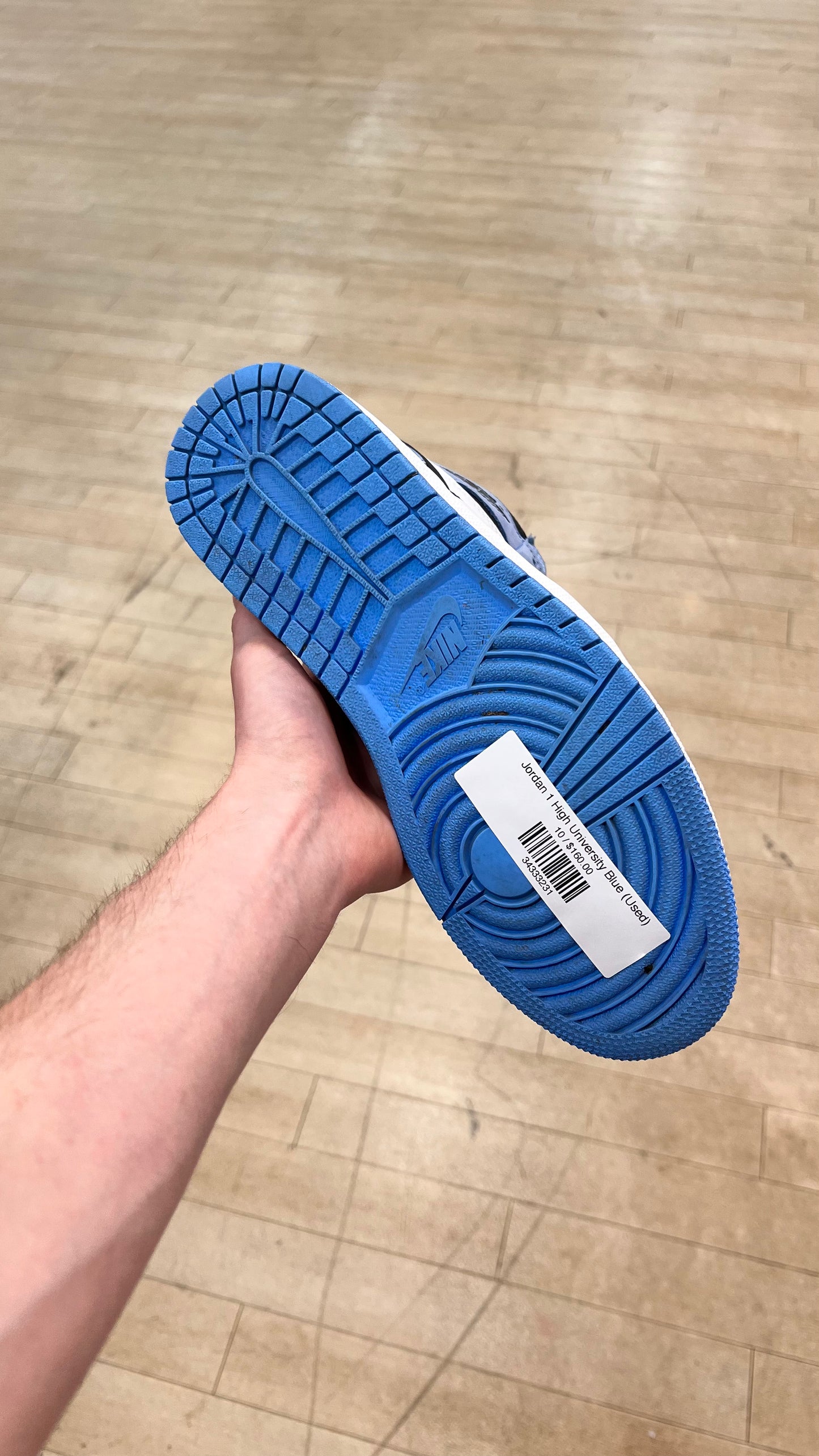 Jordan 1 High University Blue (Used)