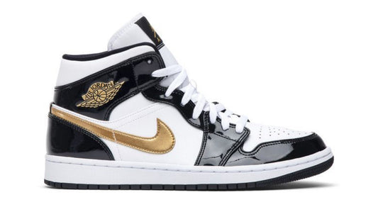 Jordan 1 Mid Black Gold (Used)