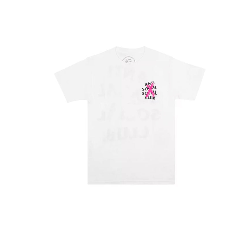 Anti Social Social Club Cancelled White T-Shirt