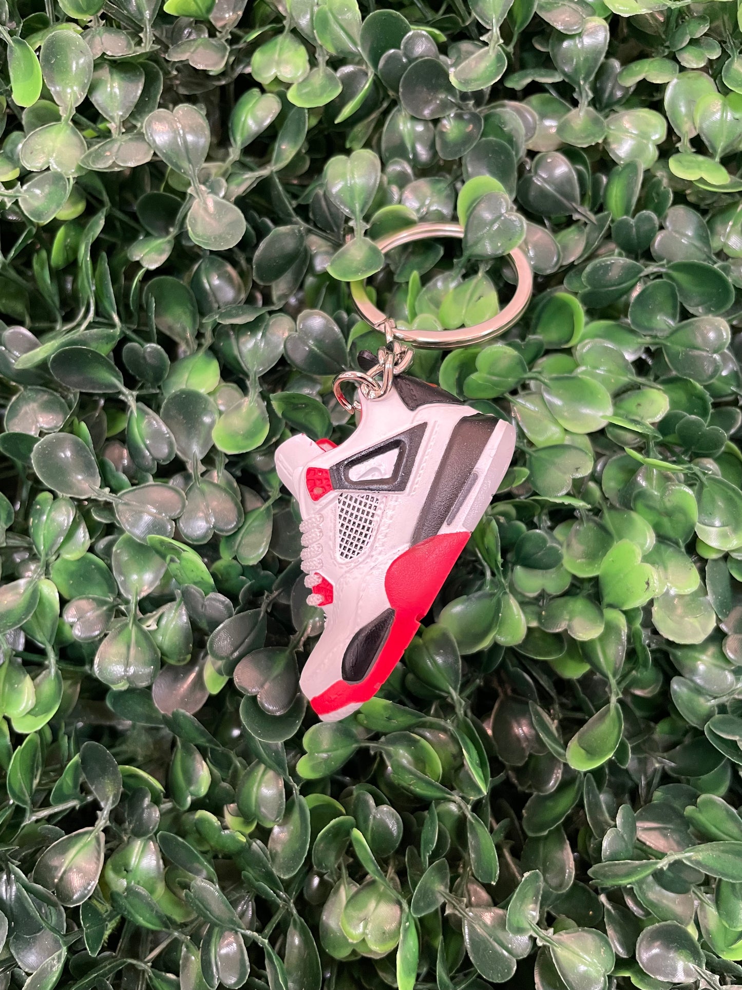 Jordan 4 Fire Red Keychain