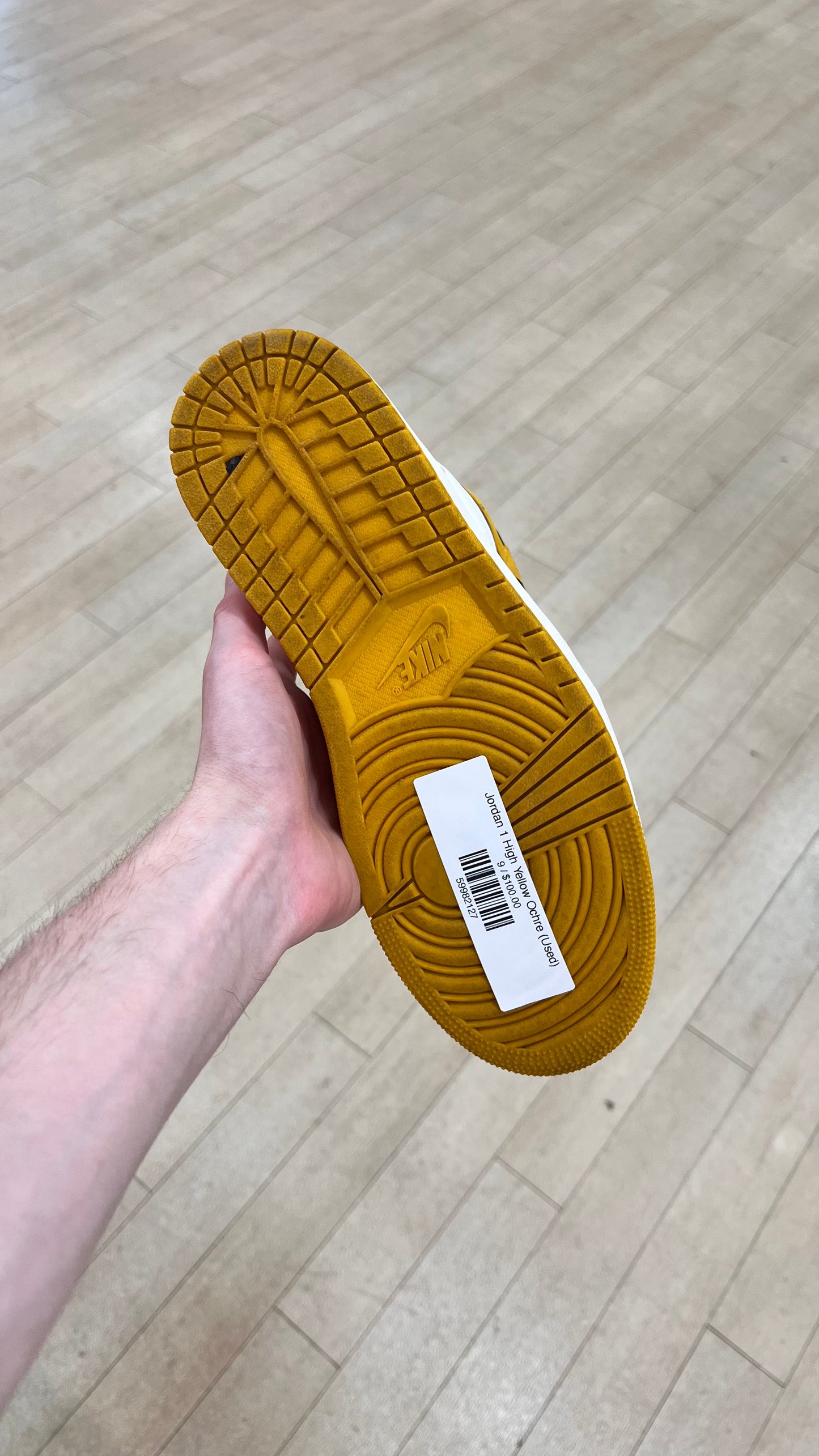 Jordan 1 High Yellow Ochre (Used)