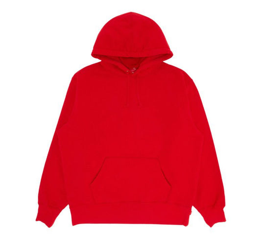 Supreme Satin Appliqué Red Hoodie