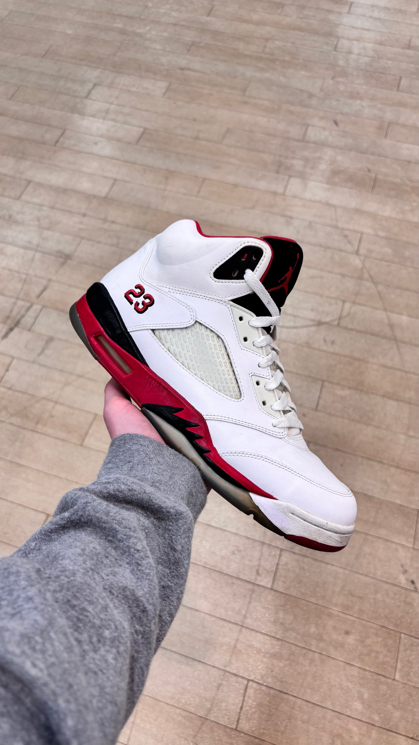 Jordan 5 Fire Red 2013 (Used)