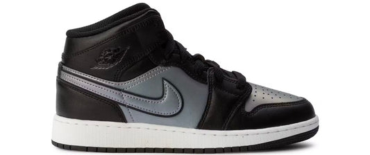 Jordan 1 Mid SE BG Black White GS