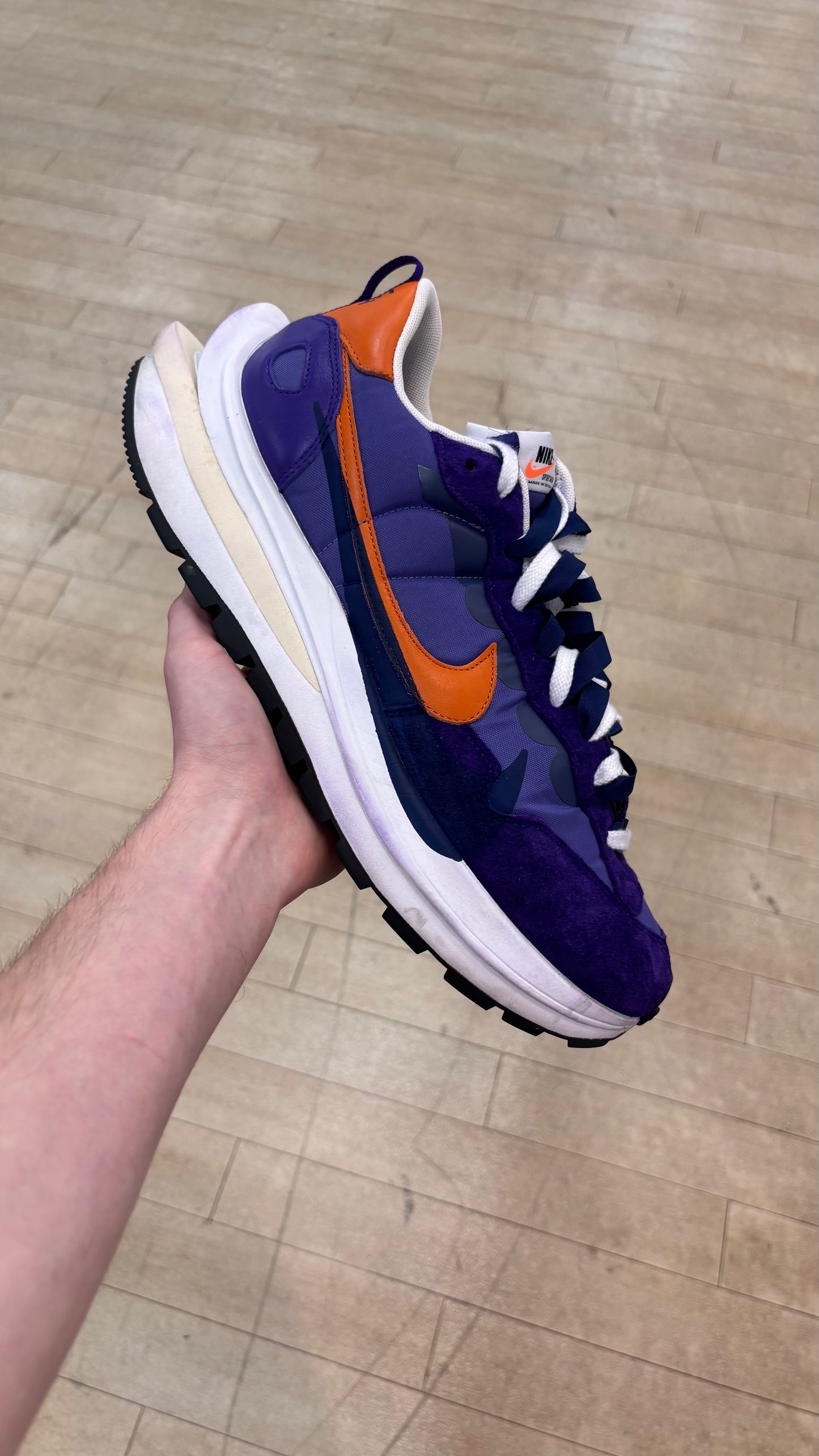 Nike Sacai Vaporwaffle Dark Iris (Used)