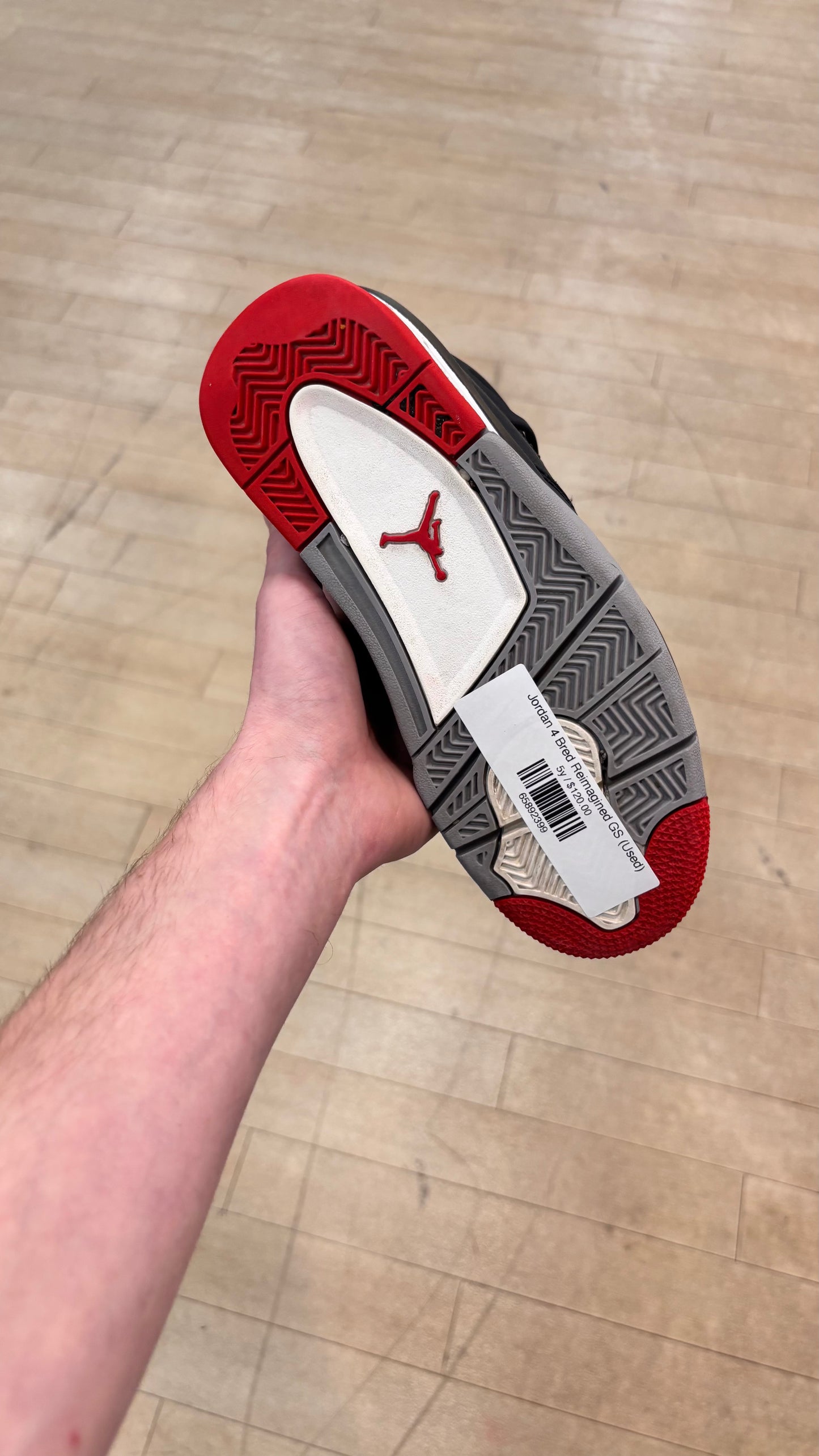 Jordan 4 Bred Reimagined GS (Used)