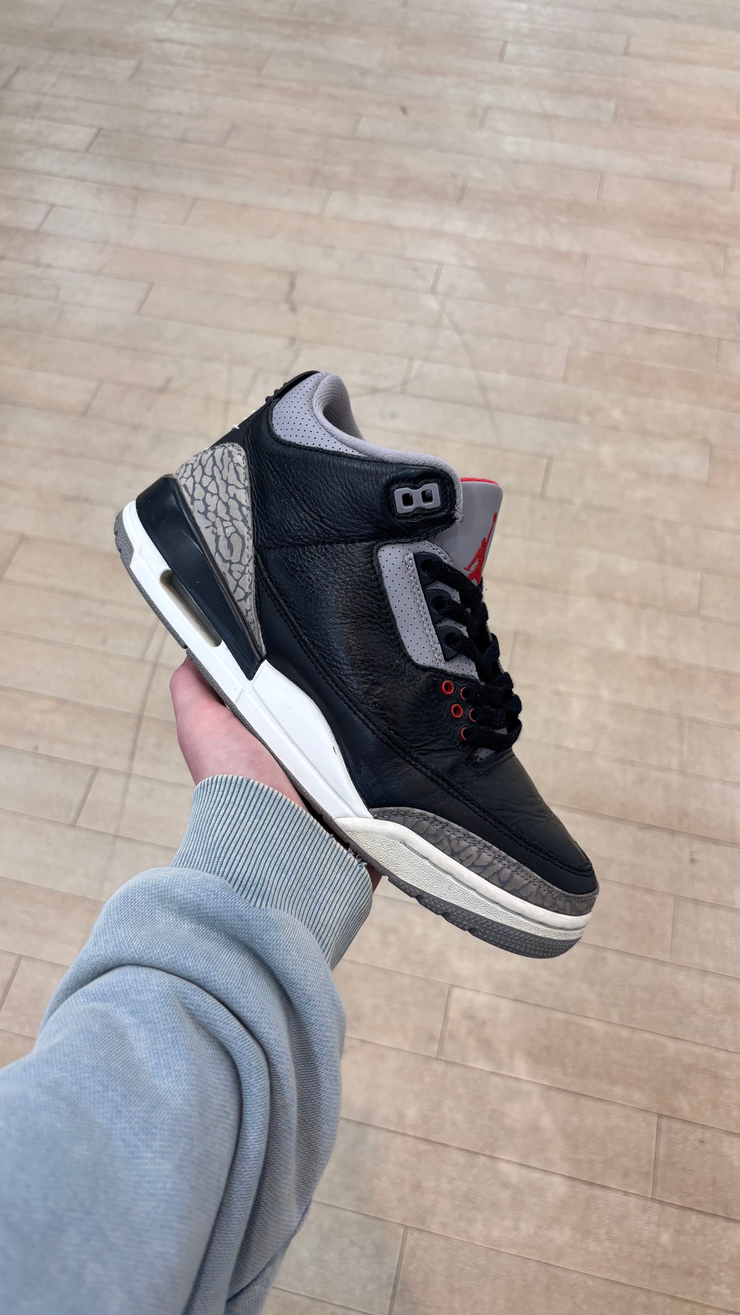 Jordan 3 Black Cement (Used)