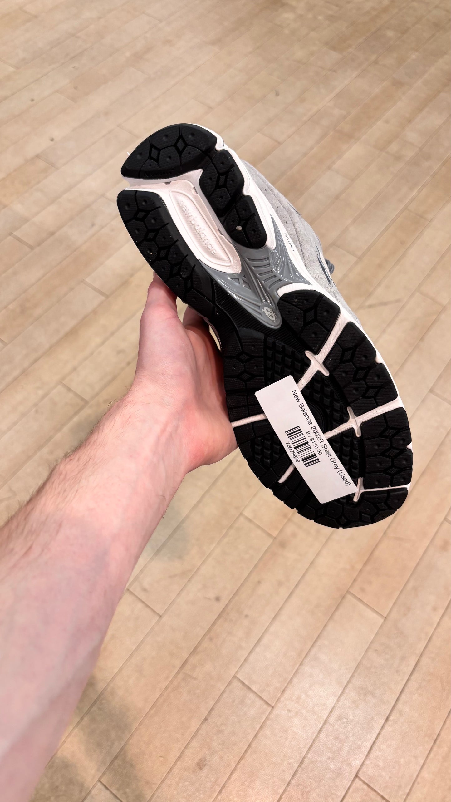 New Balance 2002R Steel Grey (Used)
