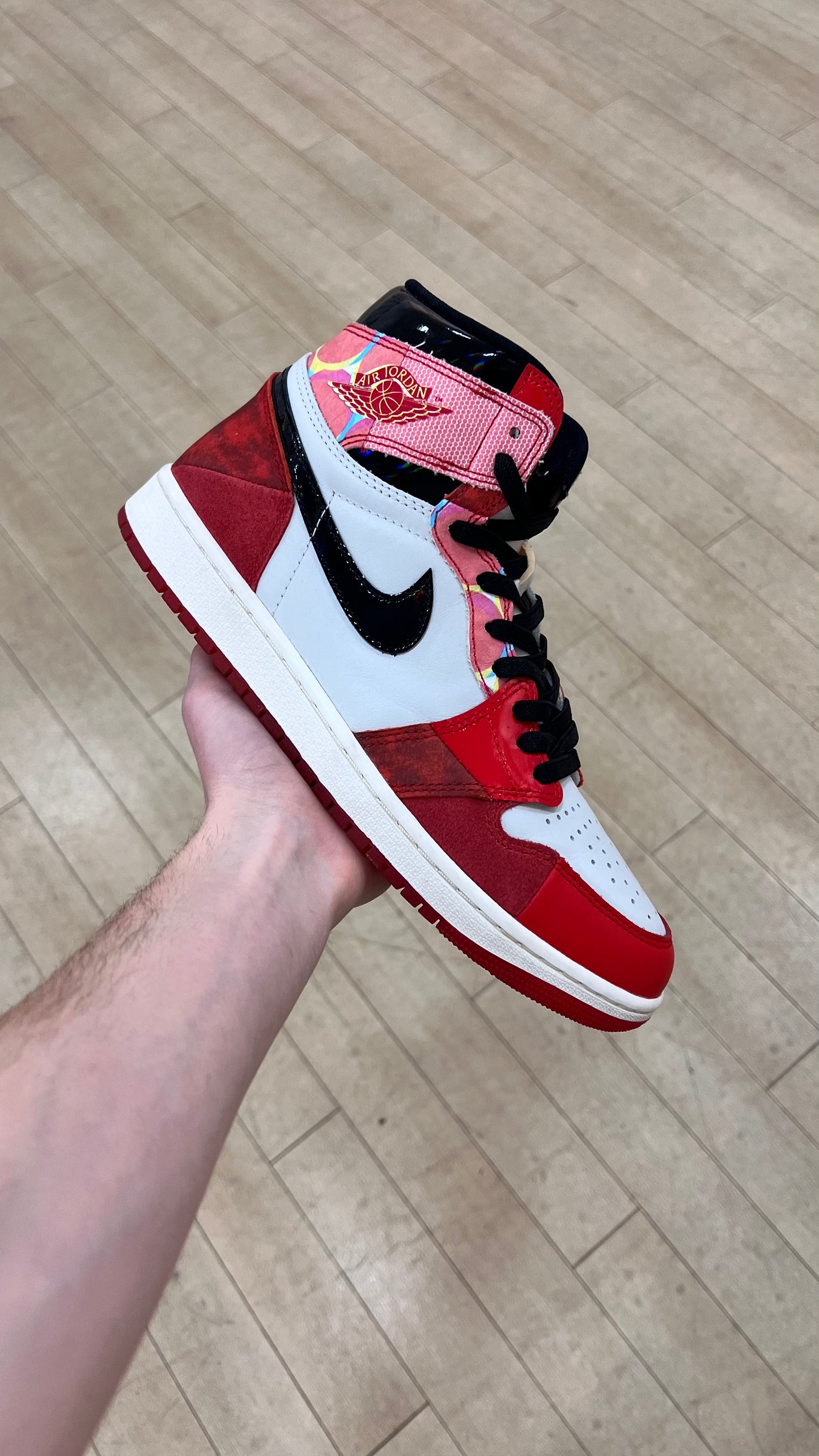 Jordan 1 High x Marvel Spider-Man (Used)