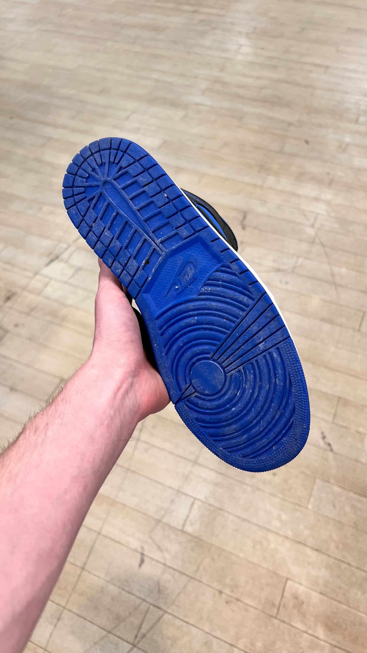 Jordan 1 Mid Black Royal Blue (Used)