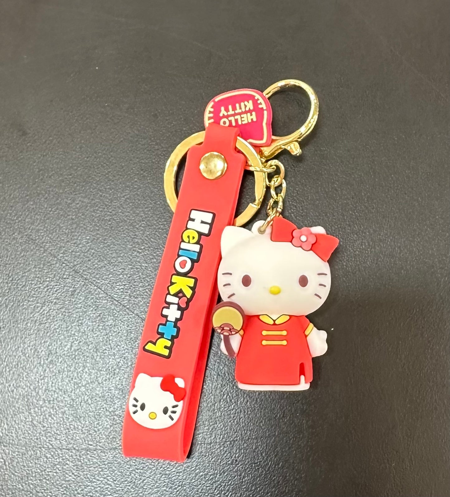 Hello Kitty Hot Pink Keychain