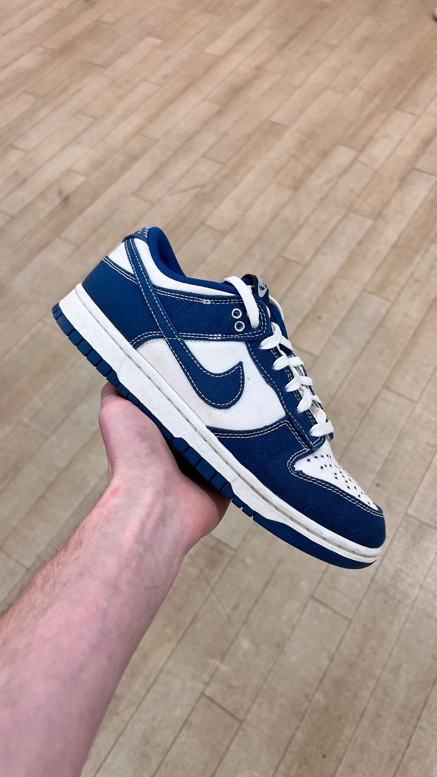 Nike Dunk Low Industrial Blue Sashiko (Used)