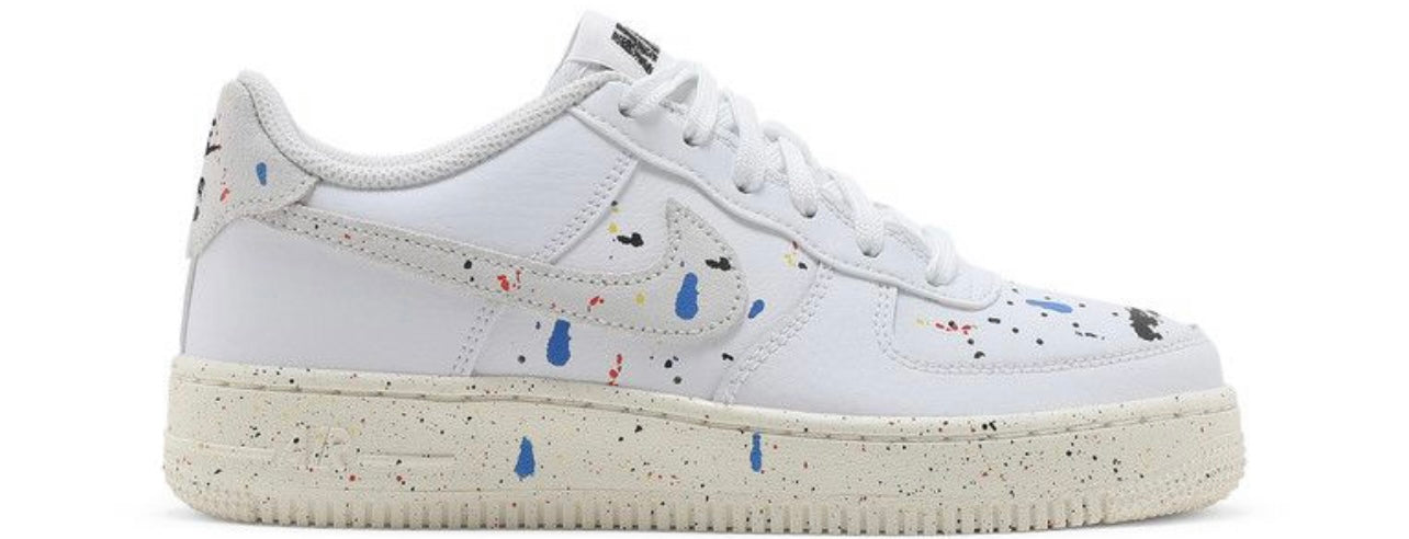 Air Force 1 Low GS Paint Splatter White (Used)