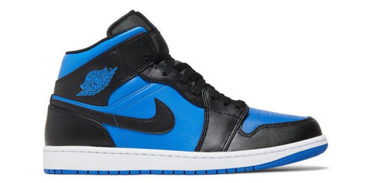 Jordan 1 Mid Black Royal Blue (Used)