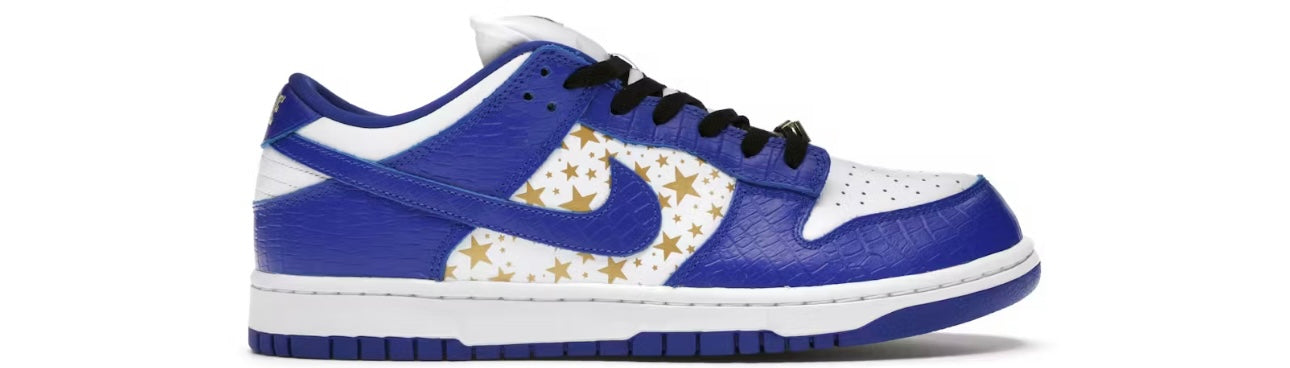 Nike Dunk Low SB Supreme Stars Hyper Royal (Used)