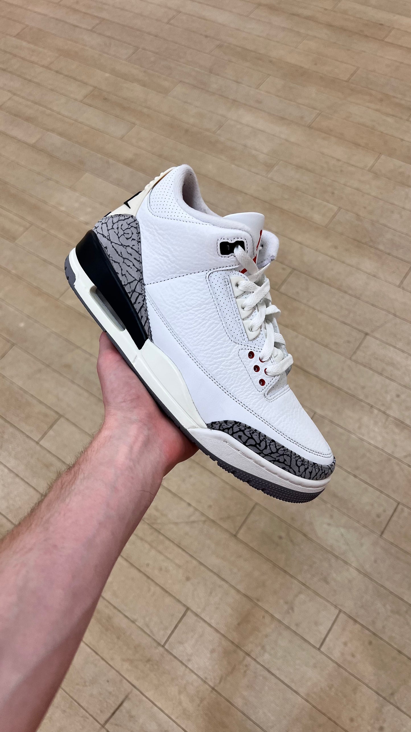 Jordan 3 White Cement (Used)