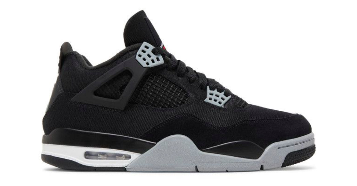 Jordan 4 Black Canvas (Used)