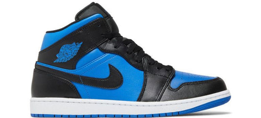 Jordan 1 Mid Black Royal Blue (Used)