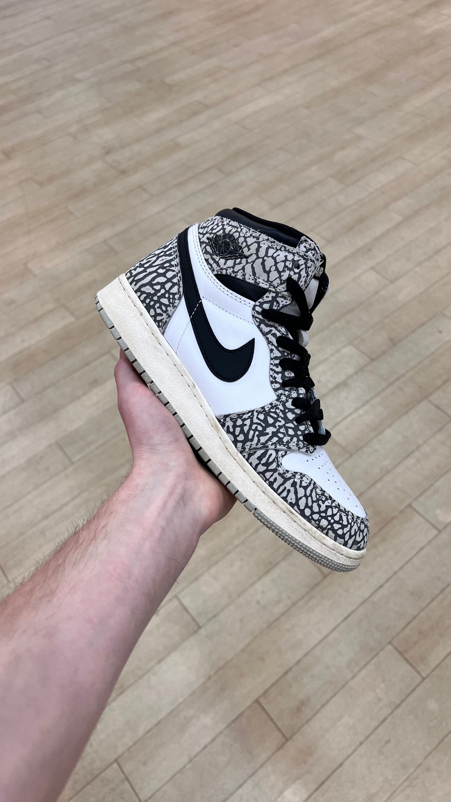 Jordan 1 High Cement Grey GS (Used)