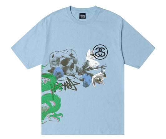 Stussy Strike Tee Sky Blue