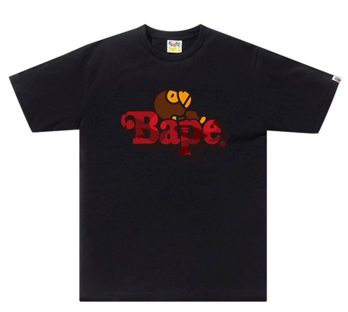 BAPE Color Camo Milo On Bape Tee