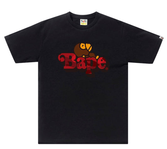 BAPE Color Camo Milo On Bape Tee