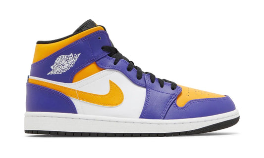 Jordan 1 Mid Lakers