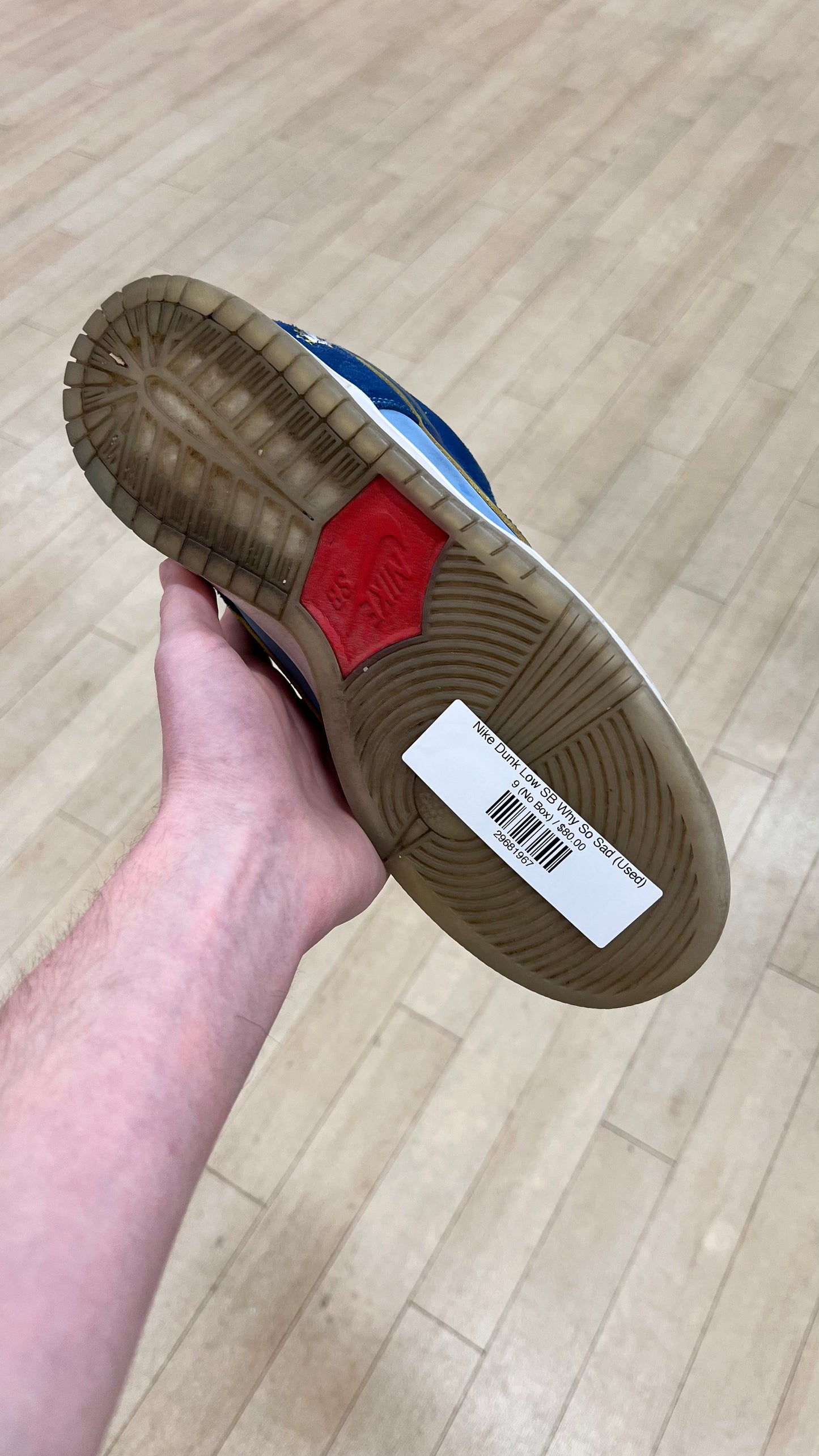 Nike Dunk Low SB Why So Sad (Used)