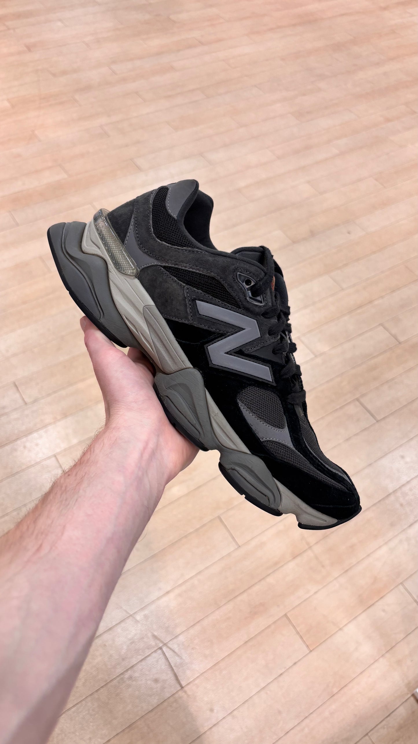 New Balance 9060 Black Castlerock (Used)
