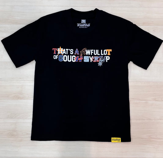 Cough Syrup Tee Black