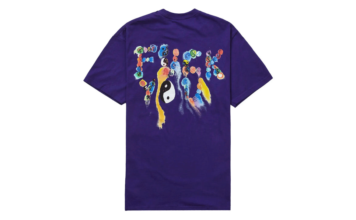 Supreme Yin Yang Tee Purple