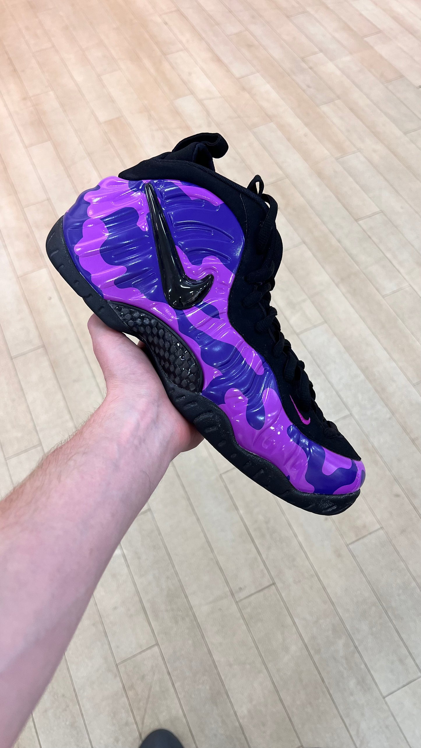 Air Foamposite Pro Purple Camo (Used)