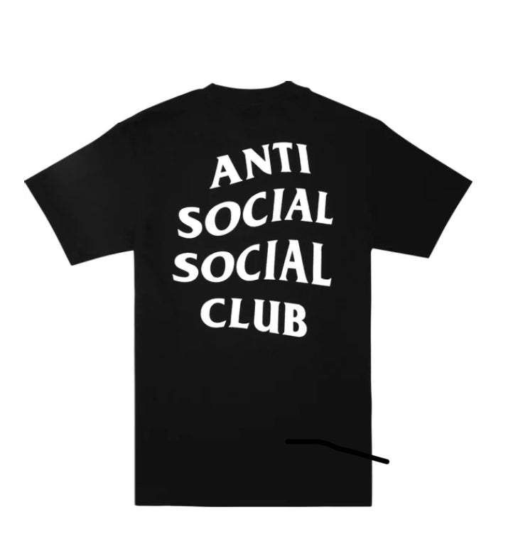 Anti Social Social Club Logo 2 Black T-Shirt