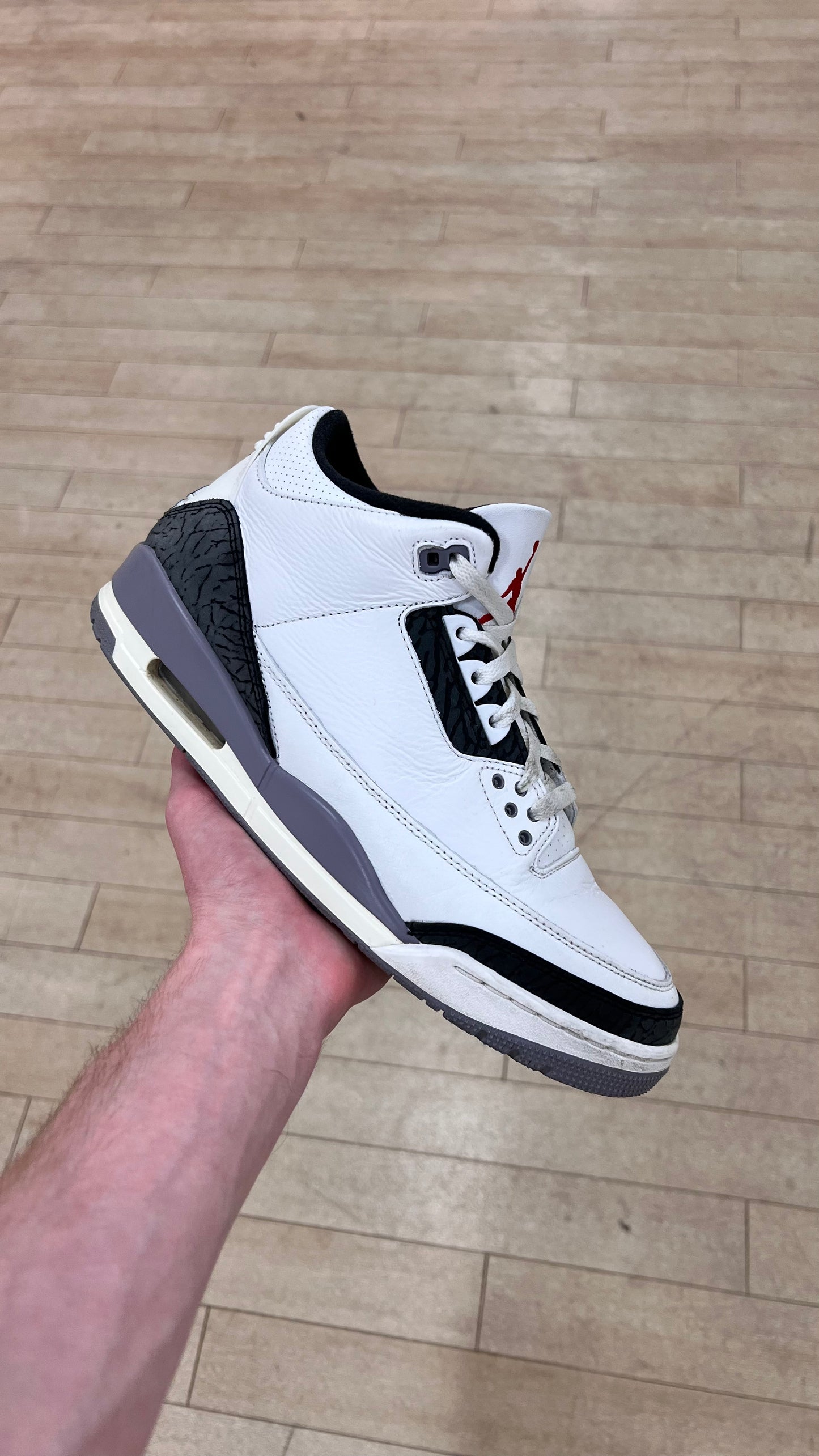 Jordan 3 Cement Grey (Used)