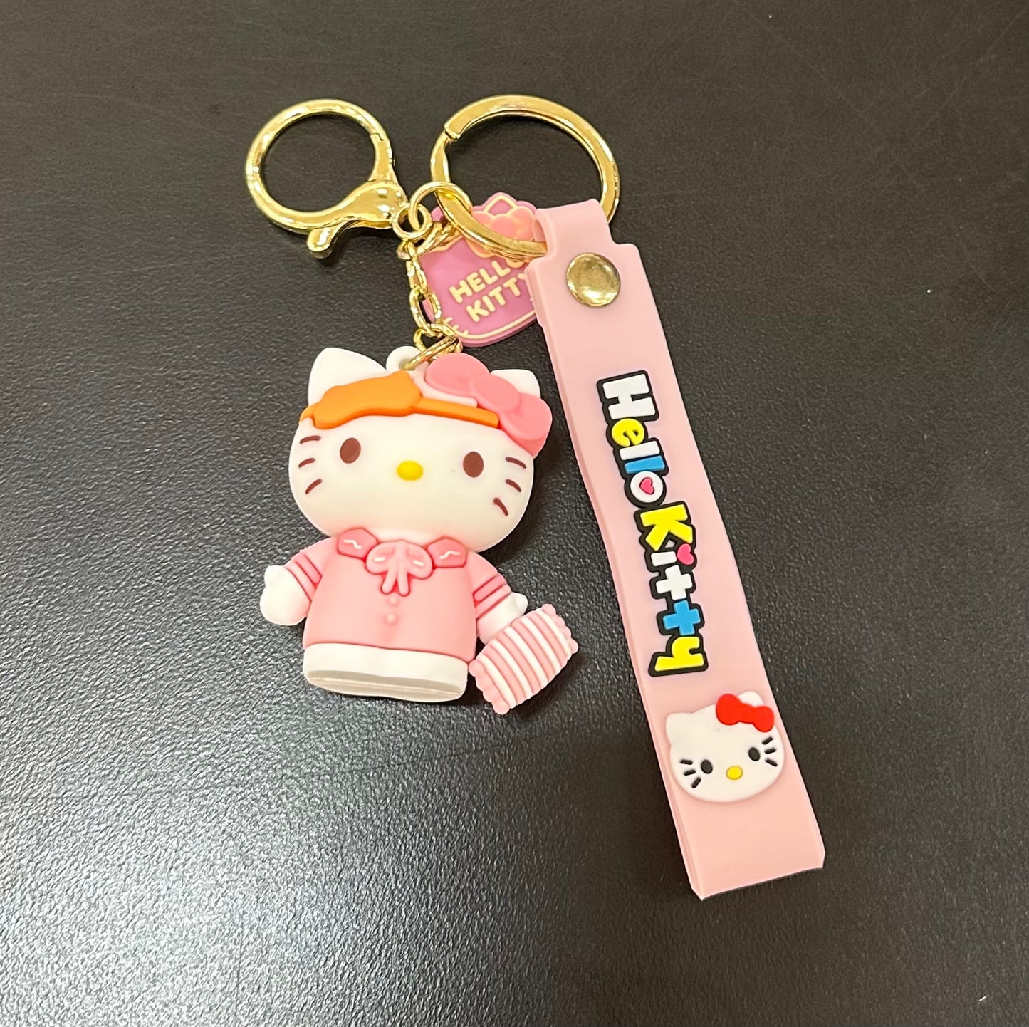 Hello Kitty Pink Pillow Keychain