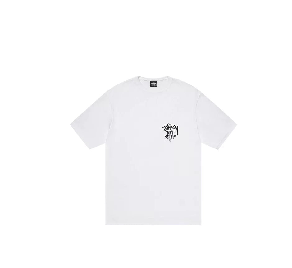 Stussy Tuff Stuff White Tee