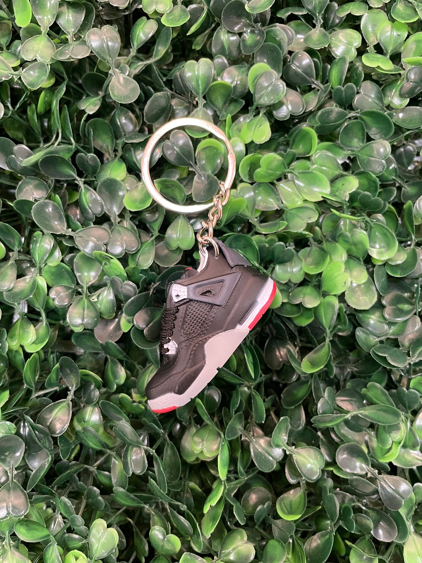 Jordan 4 Bred Keychain