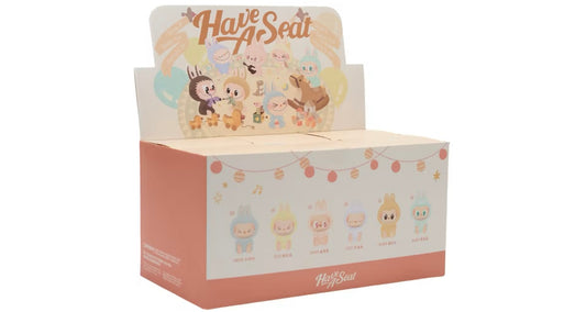 Labubu The Monsters Have a Seat Vinyl Plush Sealed Case (6 Blind Boxes)