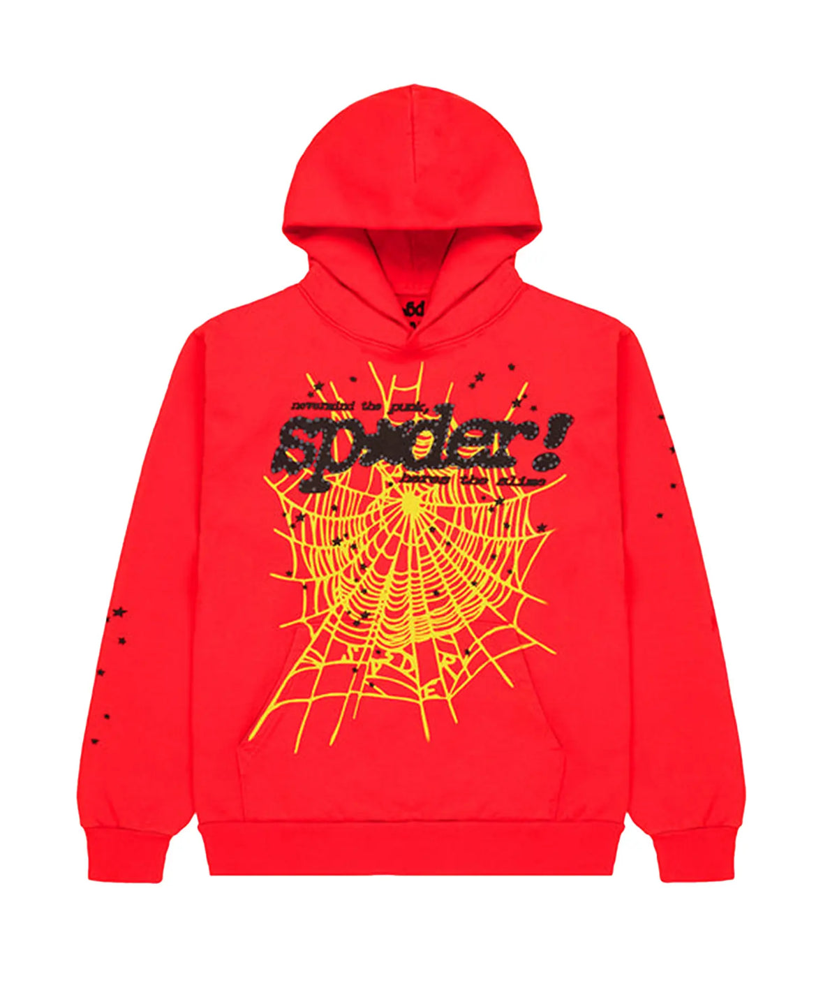 Sp5der P*nk Hoodie V2 Red