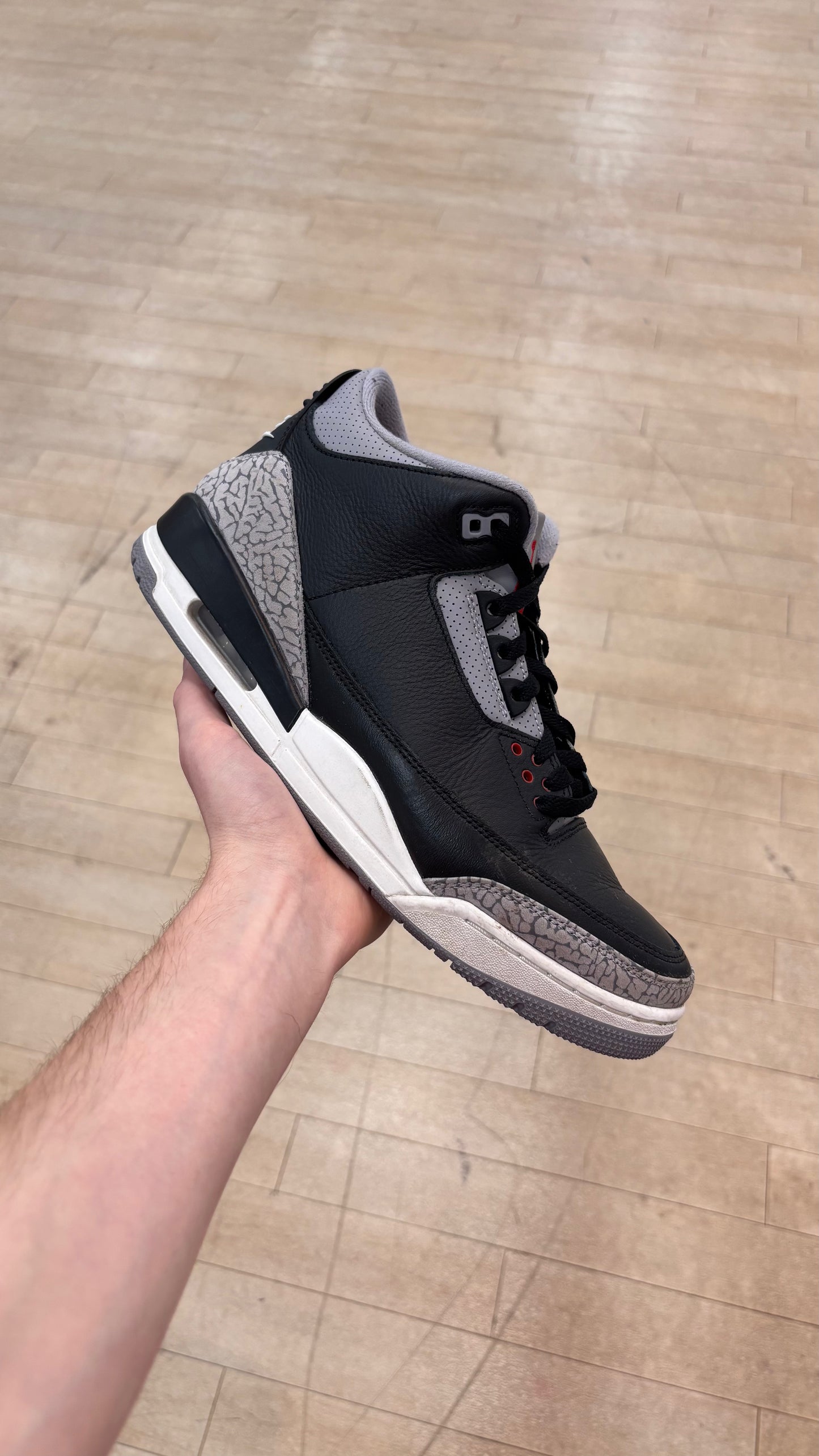 Jordan 3 Black Cement (Used)