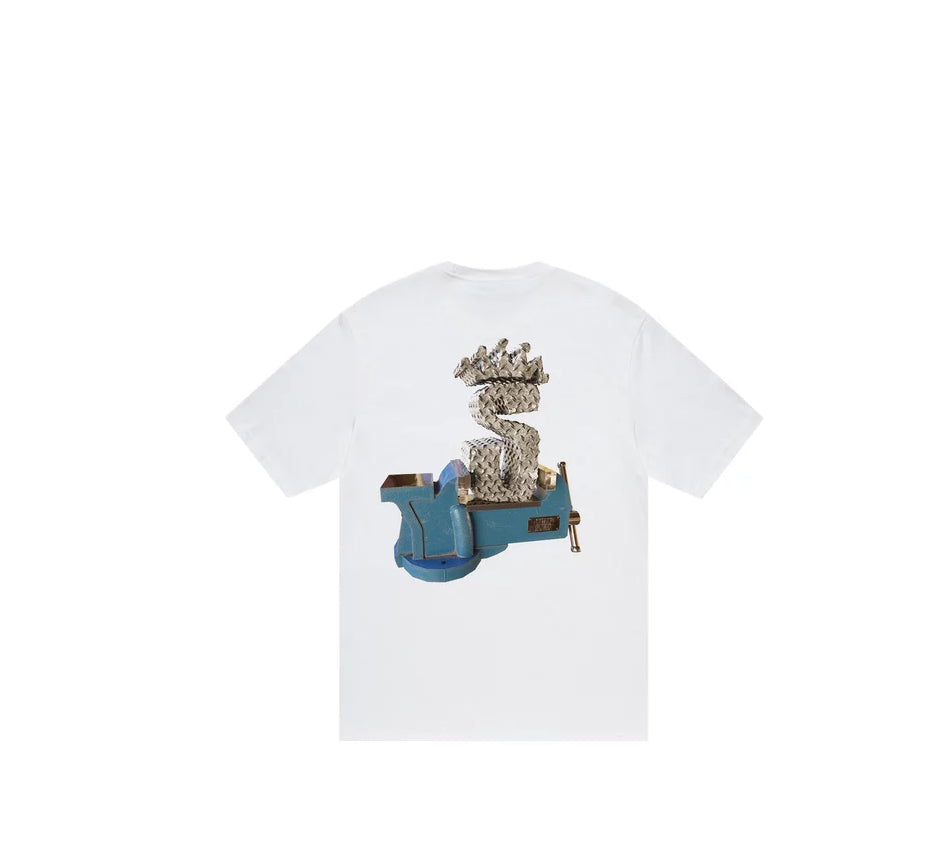 Stussy Tuff Stuff White Tee